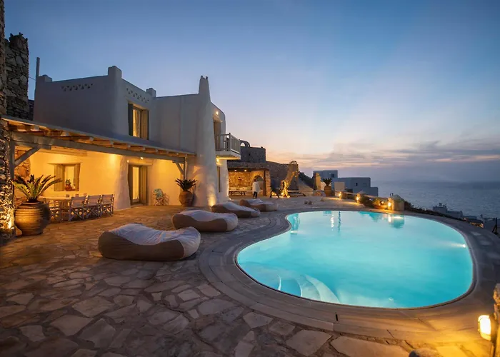 The Aegean 6 Bedroom Nearby The In Kanalia Area - By Hospirit Mykonos Town