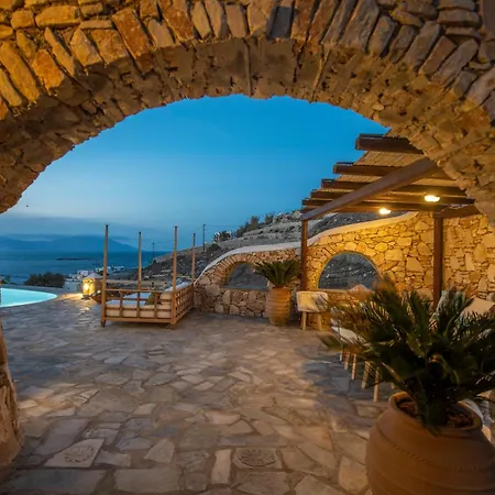 The Aegean 6 Bedroom Nearby The In Kanalia Area - By Hospirit Lägenhet Mykonos Town